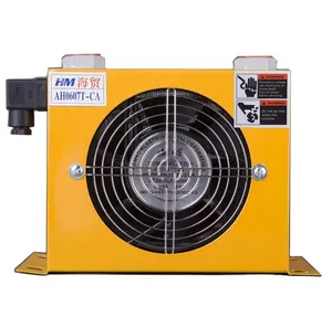 20L/min Hydraulic Oil Air Cooler with Fan for Aluminum Industrial Customized Processing AW0607T