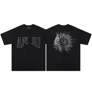 Camiseta de Manga Corta para Hombre, Nueva de Verano, Directo de Fábrica, 1 Pieza, Tela de Algodón Puro, Buena Calidad, Cuello Redondo - Product Image 3