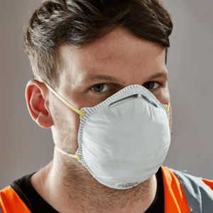 Masker Wajah Anti debu, EN149 FFP1/FFP2/FFP3, masker wajah bentuk cangkir Non-woven Anti debu GB2626 KN95 sekali pakai FFP1 dengan CE - Product Image 3