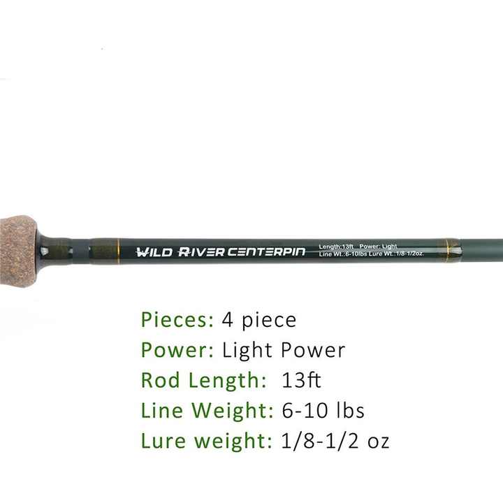Center Pin Rod for Wild River Salmon & Steelhead Float Fishing ...