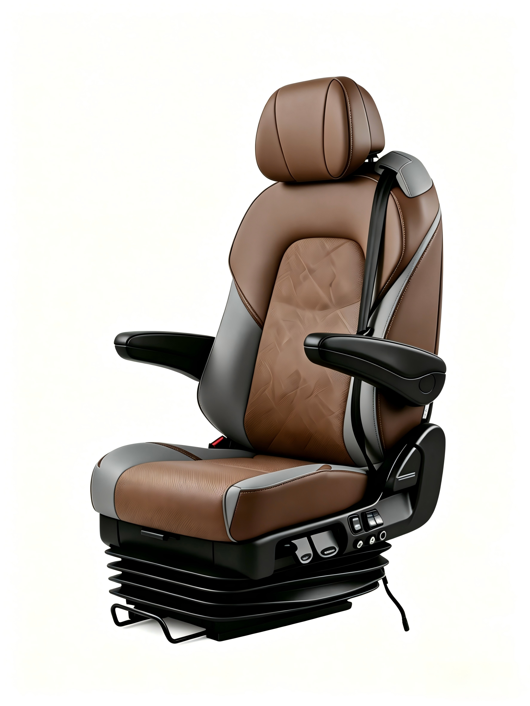 Saddle Tan & Slate Grey