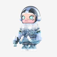 POPMART MEGA SPACE MOLLY 400% Glacier PVC, масштаб 1/12, аутентичная аниме-фигурка, кукла, декор для дома, коллекционный товар по мотивам комиксов, унисекс
