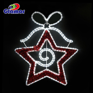 2021 glamour 2d strada esterna impermeabile <span class=keywords><strong>rosso</strong></span> led street 2d regalo scatola di fata di natale motivo luce - Product Image 3