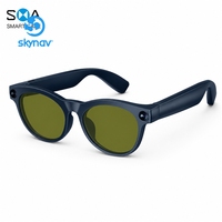 Lunettes Intelligentes IA avec Appel Double Micro, Contrôle Musical, Caméra 8MP, Enregistrement Vidéo et Stockage Intégré de 8 Go
