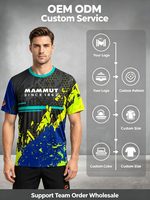 T-shirt de sport pour homme en polyester 100% avec impression par sublimation 3D, plusieurs options de couleurs, manches courtes, séchage rapide, t-shirts d'entraînement, logo personnalisé