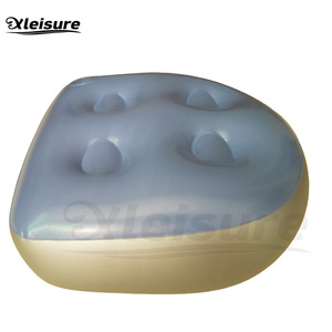 Siège <span class=keywords><strong>de</strong></span> <span class=keywords><strong>piscine</strong></span> gonflable d'extérieur, 50 cm, coussin <span class=keywords><strong>de</strong></span> Spa doux, couleur gris argent, haute qualité - Product Image 1