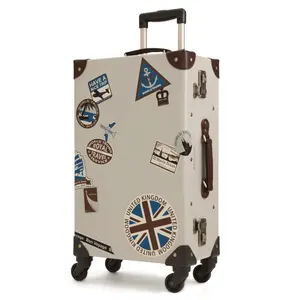 定制全球行李箱世界地图旅行行李坚固耐用男女通用完美登机尺寸