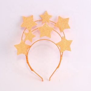 2026 Trendy Colorful Stars & Cartoon Sequin <b>Headband</b> for Kids Party with One Size Fits All - Product Image 2