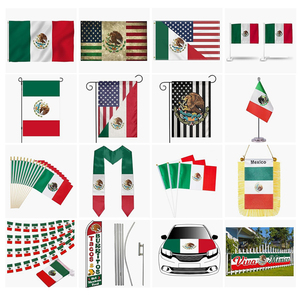Bandera <span class=keywords><strong>de</strong></span> México 2026 con Logotipo Personalizado, Bandera para Partido <span class=keywords><strong>de</strong></span> Fútbol, Bandera Corporal, Bandera Pequeña <span class=keywords><strong>de</strong></span> México, Bandera <span class=keywords><strong>de</strong></span> 48 Equipos - Product Image 3