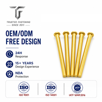 Rivets plats pleins TianFang OEM pour liaisons de registres de climatisation, en acier au carbone, finition zinguée, avec service de dessin technique et approvisionnement en gros