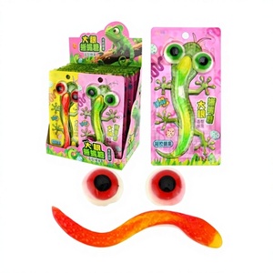 Gomitas con Forma <span class=keywords><strong>de</strong></span> Ojos <span class=keywords><strong>de</strong></span> Lagarto, Gomitas con Forma <span class=keywords><strong>de</strong></span> <span class=keywords><strong>Serpiente</strong></span> Pequeña, Dulces <span class=keywords><strong>de</strong></span> Goma con Sabor a Frutas en Caja - Product Image 1