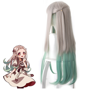 Venta al por mayor recta larga Anime peluca Baño-a Hanako-kun <span class=keywords><strong>Nene</strong></span> <span class=keywords><strong>Yashiro</strong></span> Cosplay peluca - Product Image 4