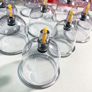 Jinkang - Juego de ventosas de vacío de 24 piezas para terapia de ventosas, aplicación de Guasha, plástico ABS, certificado SGS, seguridad, cuidado de la salud anti-rheumático, <span class=keywords><strong>Hijama</strong></span> - Product Image 6