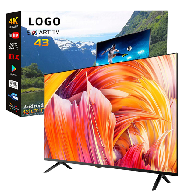 OEM 32 43 50 55 60 65 Inch Smart TV 2K 4K HD WiFi LED TV Smart Tv 75 Inch