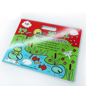 Libro personalizzato rilegato a spirale per <span class=keywords><strong>foto</strong></span> e da colorare con copertina rigida Pop-up stampata su cartone ondulato Duplex per bambini - Product Image 5