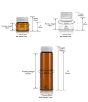 Offre Spéciale personnalisé 5ml 10ml 30ml bouchon en plastique à rabat flacons en verre ronds emballage en forme de cylindre