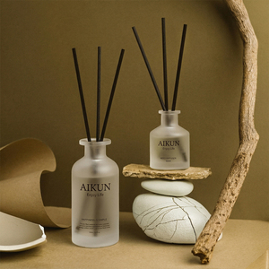 Diffuseur de parfum Aikun, boîte cadeau de luxe, étiquette personnalisée, diffuseur d'aromathérapie, chambre d'hôtel, confort élégant, <span class=keywords><strong>formule</strong></span> sûre IP16, diffuseur à bâtonnets - Product Image 1