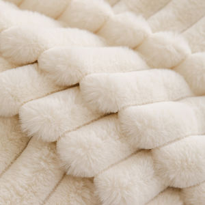 Funda de sofá de pelo de conejo, suave, crema, viento, suave, pegajosa, felpa, antideslizante, cálida en otoño e invierno - Product Image 4