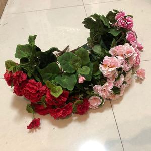 YAYUN A-1162 45cm <span class=keywords><strong>Geranium</strong></span> artificiel  Fleur de bégonia en pot - Product Image 4