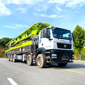 Camión bomba de hormigón SITRAK Chasis 70X-6RZ 70m Boom Height <span class=keywords><strong>Reach</strong></span> Entrega de cemento con descuento en existencias de los últimos modelos - Product Image 1