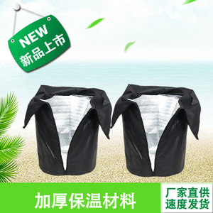 Couverture de protection des plantes 45x50cm en PP noir pour la prévention de la gelée dans les jardins extérieurs - Product Image 4