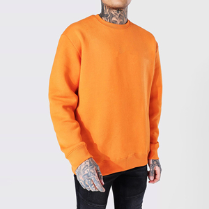 Sudadera Extra Grande de Algodón para Hombre, Estilo Minimalista, Color Sólido, con Estampado Digital, para Vacaciones de Invierno - Product Image 4