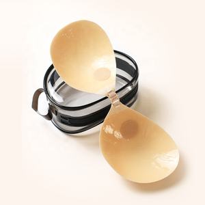 A/B/C/D Sujetador adhesivo invisible sin tirantes redondo Lavable Push up Boda <span class=keywords><strong>Cos</strong></span> Vestido Lencería sexy - Product Image 5