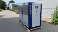 Équipement de refroidissement 15 tonnes 20 tonnes Refroidisseur d'eau glycol refroidi par air