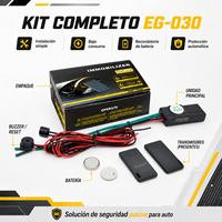 Inmovilizador de Coche Antirrobo, Relé Antirrobo Electrónico Oculto, Alarma Antirrobo para Vehículo, Bloqueo para Motor Diésel Automático