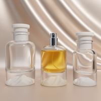 Custom Design Perfume Bottle Arabic Perfume Bottle 30ml 50ml 100ml Bulk Empty Fragrance Spray Glass Perfume Bottles with Box