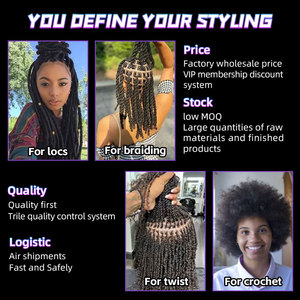 BLT-Cabello 100% humano <span class=keywords><strong>afro</strong></span> rizado a granel para extensiones de cabello, color negro natural, alta calidad - Product Image 4