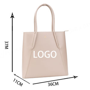 Bolso de mano de PU grande para mujer con cremallera, estampado de letras, forro de poliéster, correa única, de alta calidad, a la moda, fabricado en China. - Product Image 4