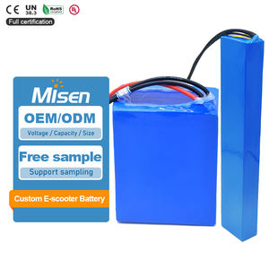 맞춤형 12V <span class=keywords><strong>24V</strong></span> 36V 21700 18650 6Ah 8Ah 10Ah 15Ah 20Ah 25Ah 30Ah 전기 스쿠터 자전거용 리튬 이온 배터리 팩 (E-스쿠터용) - Product Image 1