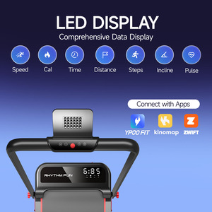 Máquina de Ejercicio Plegable Multifuncional para Correr, con Pantalla LED Profesional, para Gimnasio en Casa - Product Image 4