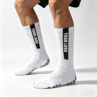 Chaussettes de sport antidérapantes unisexes pour le football, design Ome Fashion, logo personnalisé, pour hommes, chaussettes de football pour l'extérieur