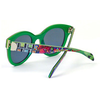 Lunettes de soleil élégantes en acétate, protection UV400 haut de gamme, anti-reflets polarisées, faites à la main, pour femmes