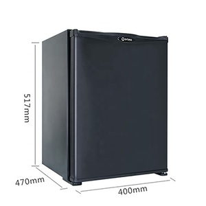 Orbita 30 et 40 <span class=keywords><strong>Litres</strong></span> 110V à 220V Noir Porte Solide Absorption Mini Bar Réfrigérateur pour Chambres d'Hôtel - Product Image 2
