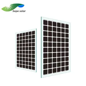 Hope solar 2023 panel solar de doble celda de vidrio 550W 540W 545W bifacial PERC mono BIPV paneles solares