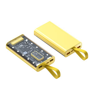 <span class=keywords><strong>Batterie</strong></span> <span class=keywords><strong>externe</strong></span> 20000mAh, bloc d'alimentation <span class=keywords><strong>externe</strong></span> 10000mAh, <span class=keywords><strong>batterie</strong></span> <span class=keywords><strong>externe</strong></span> entièrement transparente, charge rapide pour iPhone Xiaomi <span class=keywords><strong>Samsung</strong></span> - Product Image 4