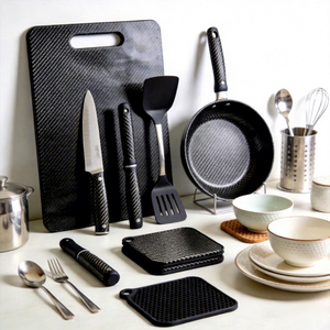 Tela entrelazada 100% fibra de carbono - Material ligero para ropa de baile - Product Image 1