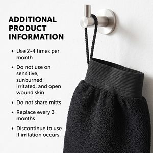 Gants de hammam, mitaines pour éliminer les peaux mortes, gants exfoliants pour le corps, gants exfoliants profonds pour la peau - Product Image 3