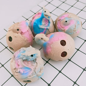 Juguetes Novedosos de la Fábrica Jincan, Juguetes Antiestrés para Niños con Forma de Dinosaurio, Rellenos de Cuentas TPR, Juguetes para Apretar - Product Image 3