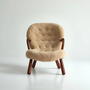 现代网络流行单人躺椅休闲豆袋沙发羊绒面料卧室客厅阳台使用 - Product Image 2