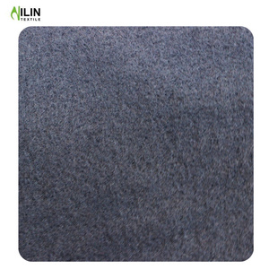 Đồng bằng nhuộm <span class=keywords><strong>100</strong></span>% <span class=keywords><strong>polyester</strong></span> đôi bên chải vải lông cừu cho áo - Product Image 6