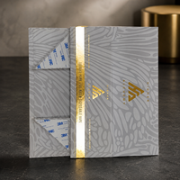 Boîte cadeau magnétique pliable de luxe personnalisée, boîte d'emballage en papier rigide imprimée pour bijoux, cosmétiques, parfums et cadeaux de détail