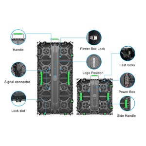 Hochauflösende Indoor-LED-Wand P1.95 P2.6 P2.97 P3.91 Tragbares LED-Videopanel Kirchen-Bühnen-Hintergrund Miet-LED-Bildschirm - Product Image 2