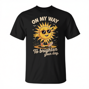 Camiseta On My Way To Brighten Your Day Sunshine - Product Image 2