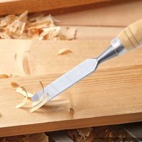 12 pièces bricolage de qualité industrielle ciseau à bois ensemble outils de ciseau à main pour tour sculpture avec mallette de rangement