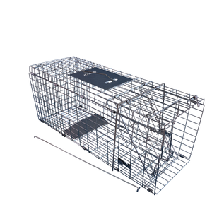 Vente en gros de <span class=keywords><strong>cage</strong></span> de piège en acier à ressort à bobine vivante écologique Contrôle des animaux sauvages à vendre - Product Image 6