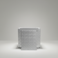 Feuille d'aluminium rectangulaire laminée double face |   Utilisation en milieu hospitalier et scolaire, bonne adhérence pour les panneaux composites d'isolation